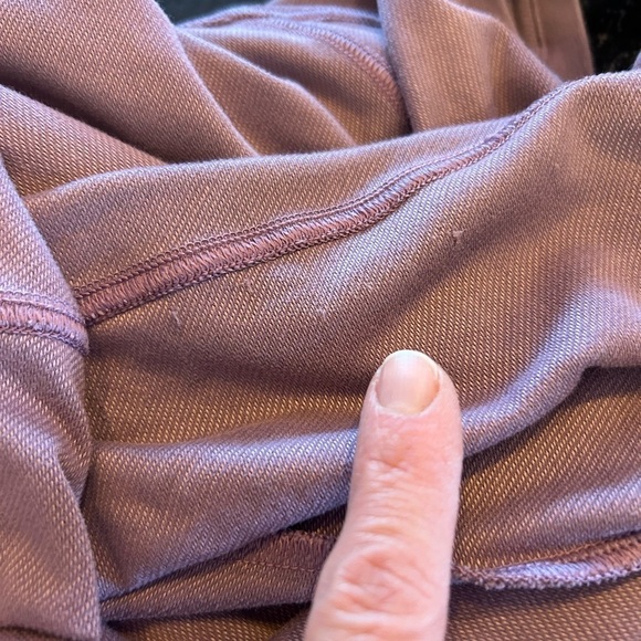 Lululemon Womens Heather Purple Every Moment Crew Neck Pullover Sweatshirt 6/8? - Picture 6 of 6